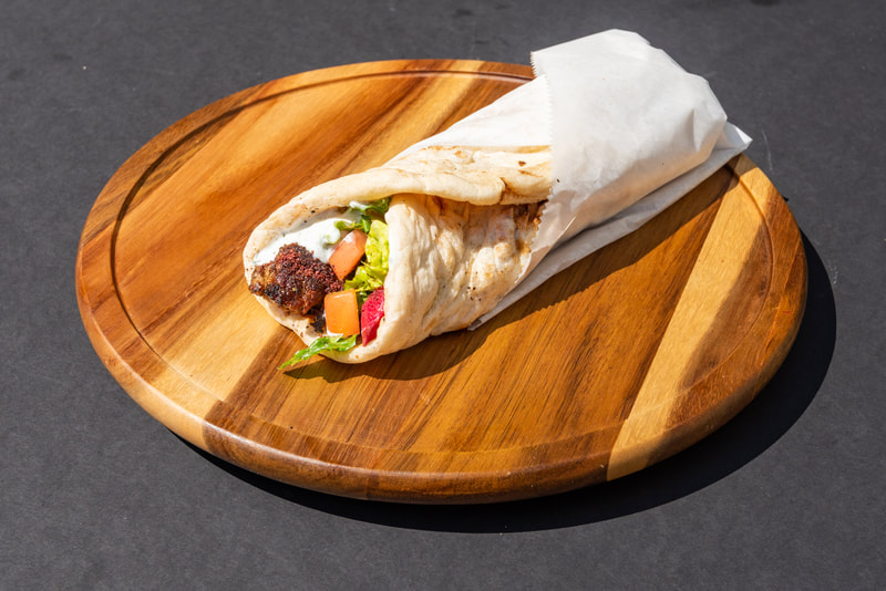 the falafel wrap from Ameera