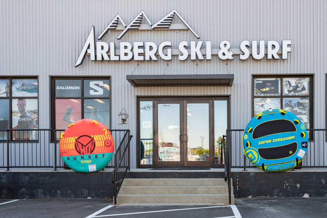 PictureThe entrance to Arlberg Ski and Surf on Marginal Way in Portland, Maine. 