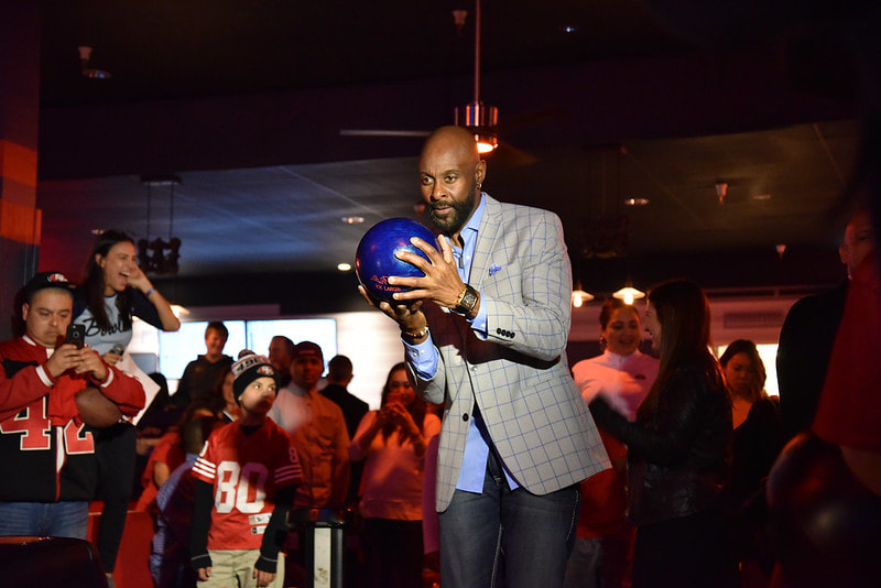 editorial photographer, journalist, bay area news group, jerry rice, bowling