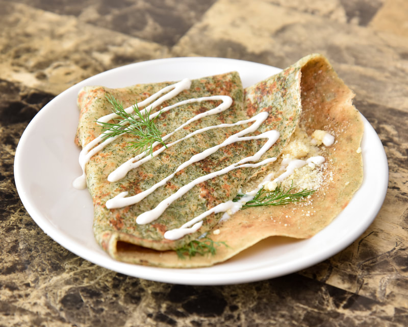 savory crepe from Sip of Europe